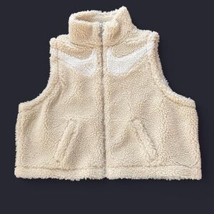 Nike Cream Sherpa Vest